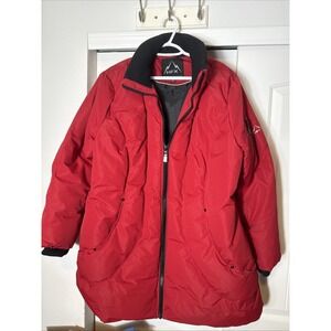 HFX Women's Coat XL Heavy Jacket Red Excellent Condition Winter Cold Weather